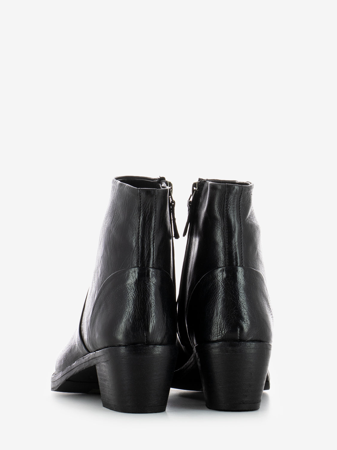 MASCARA BOOT LEATHER BOTTOM BLACK 252-21-15-TA_BLA