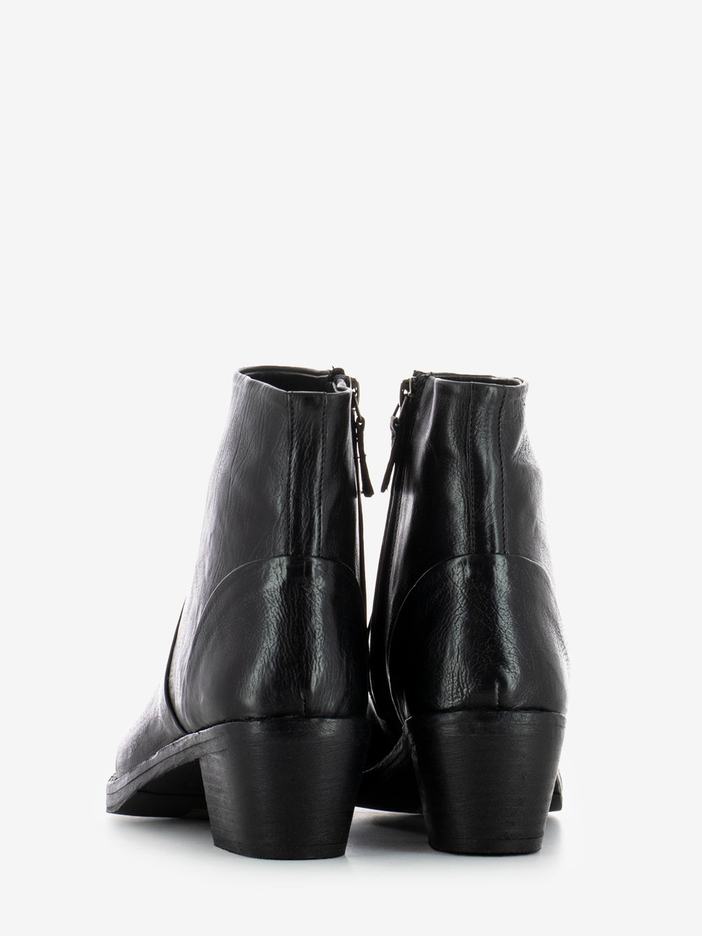 MASCARA BOOT LEATHER BOTTOM BLACK 252-21-15-TA_BLA
