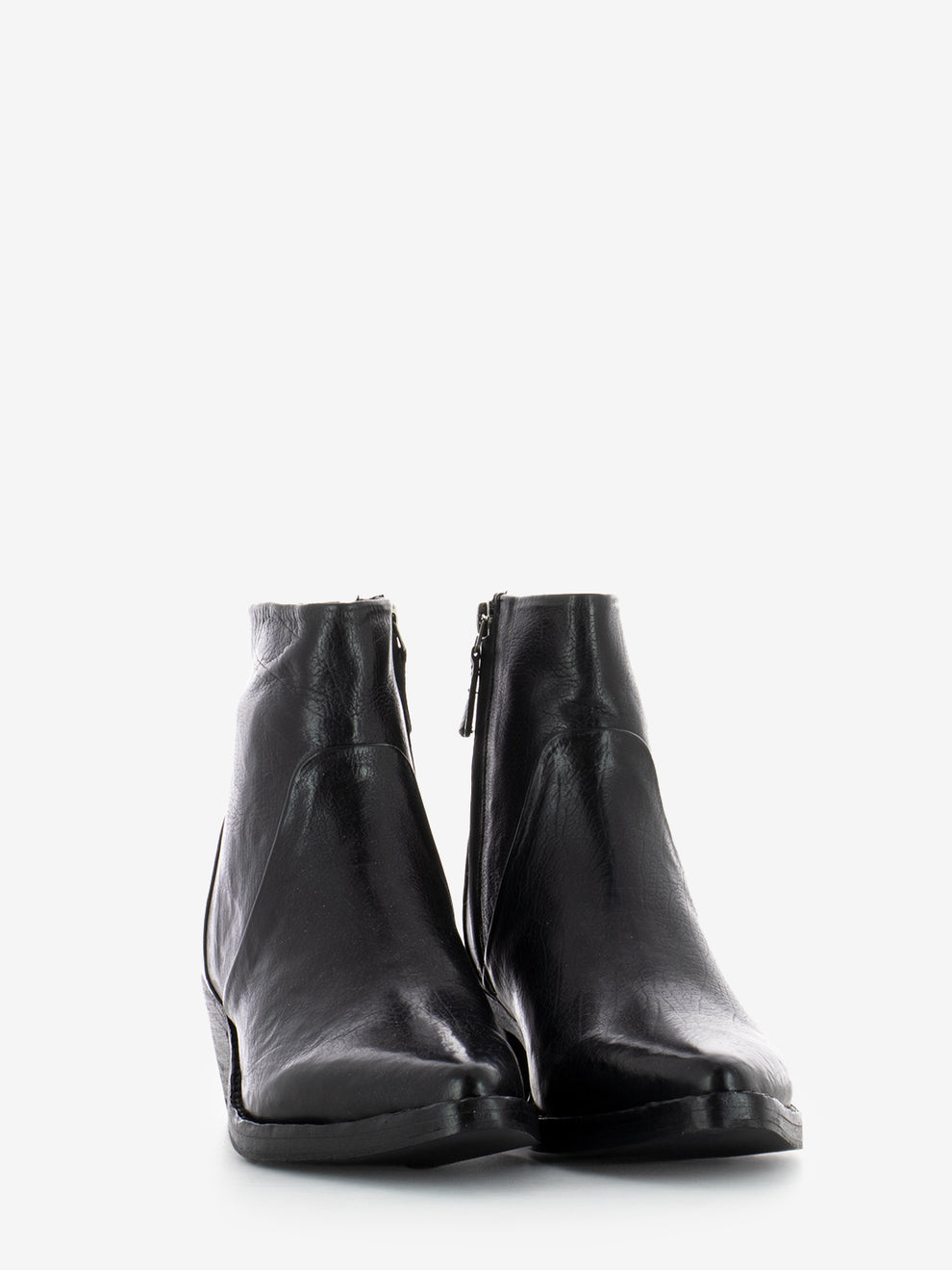 MASCARA BOOT LEATHER BOTTOM BLACK 252-21-15-TA_BLA