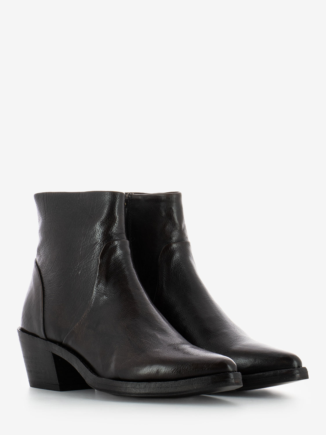 MASCARA BOOT LEATHER BASE DARK BROWN 252-21-15-TA_DKBRO