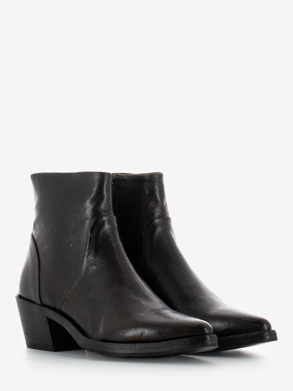 MASCARA BOOT LEATHER BASE DARK BROWN 252-21-15-TA_DKBRO