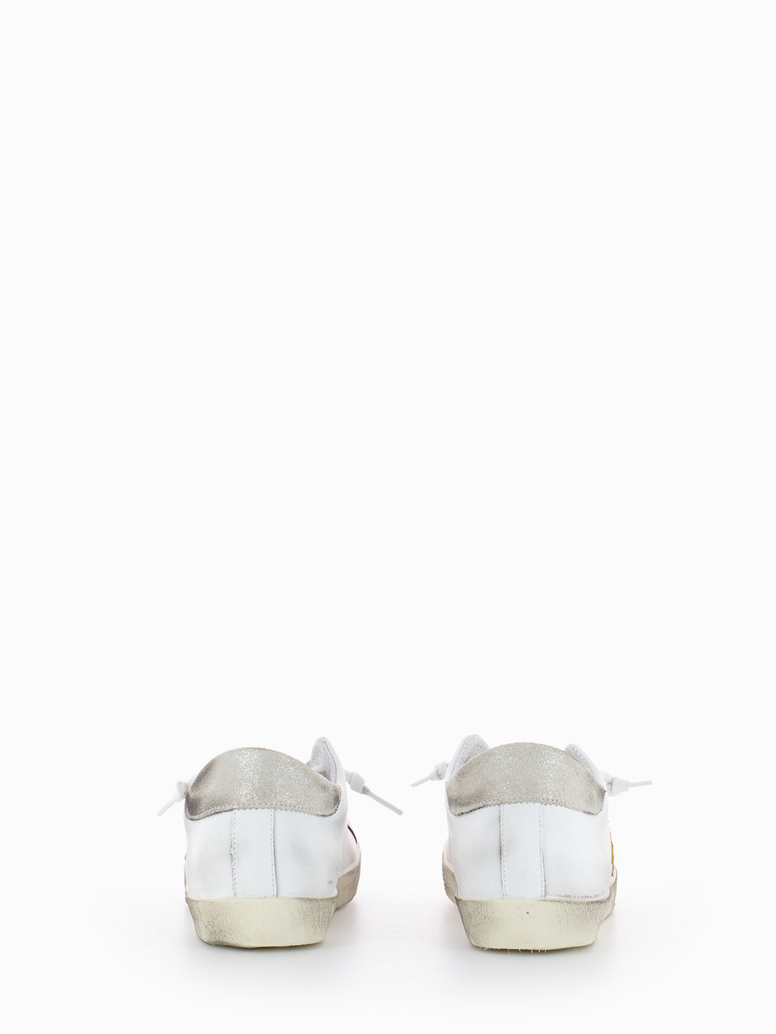 Low sneakers white / beige crust