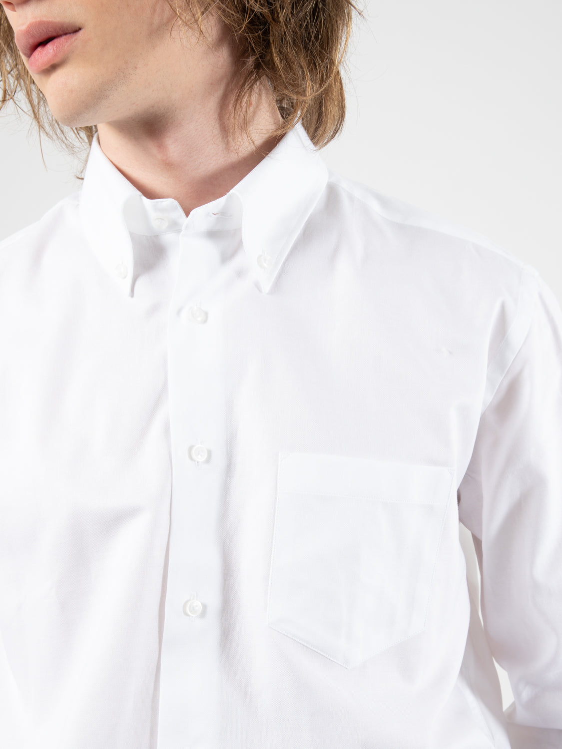 Camicia Oxford bianco