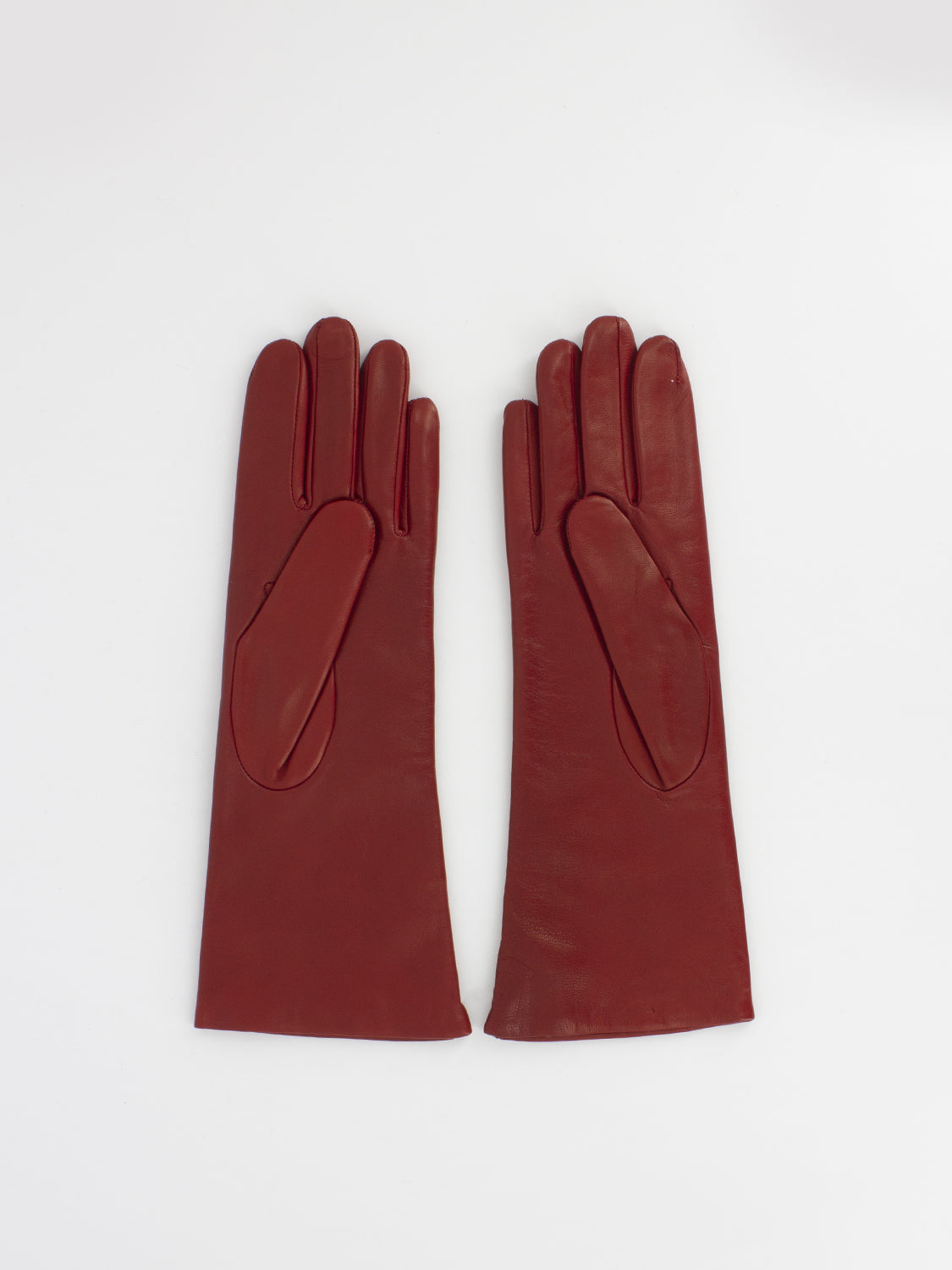 Long red gloves