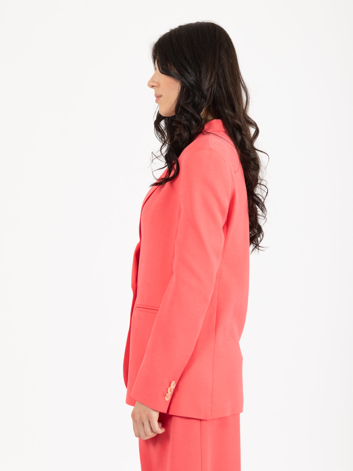 Blazer doppiopetto Cady peonia
