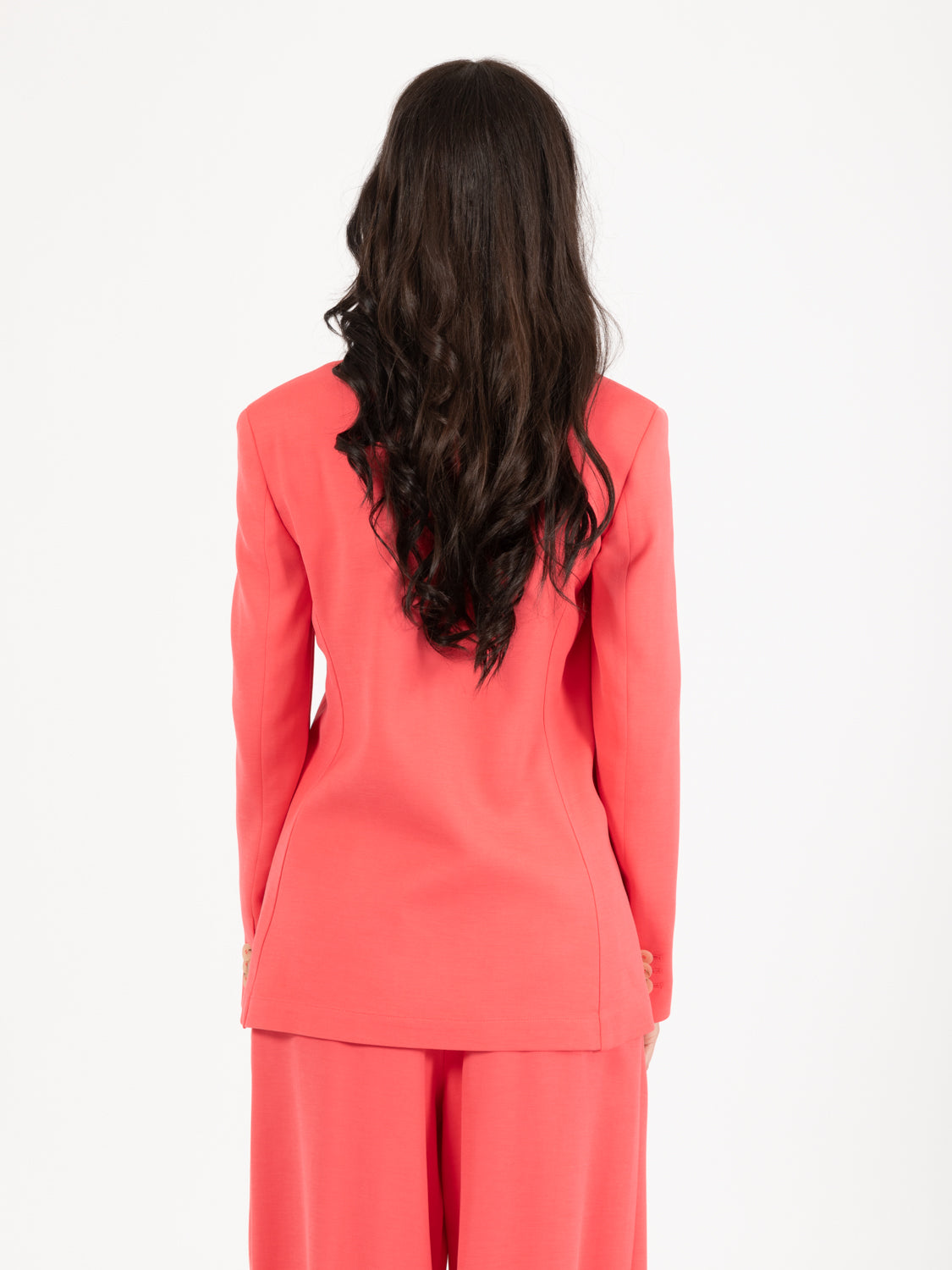 Blazer doppiopetto Cady peonia