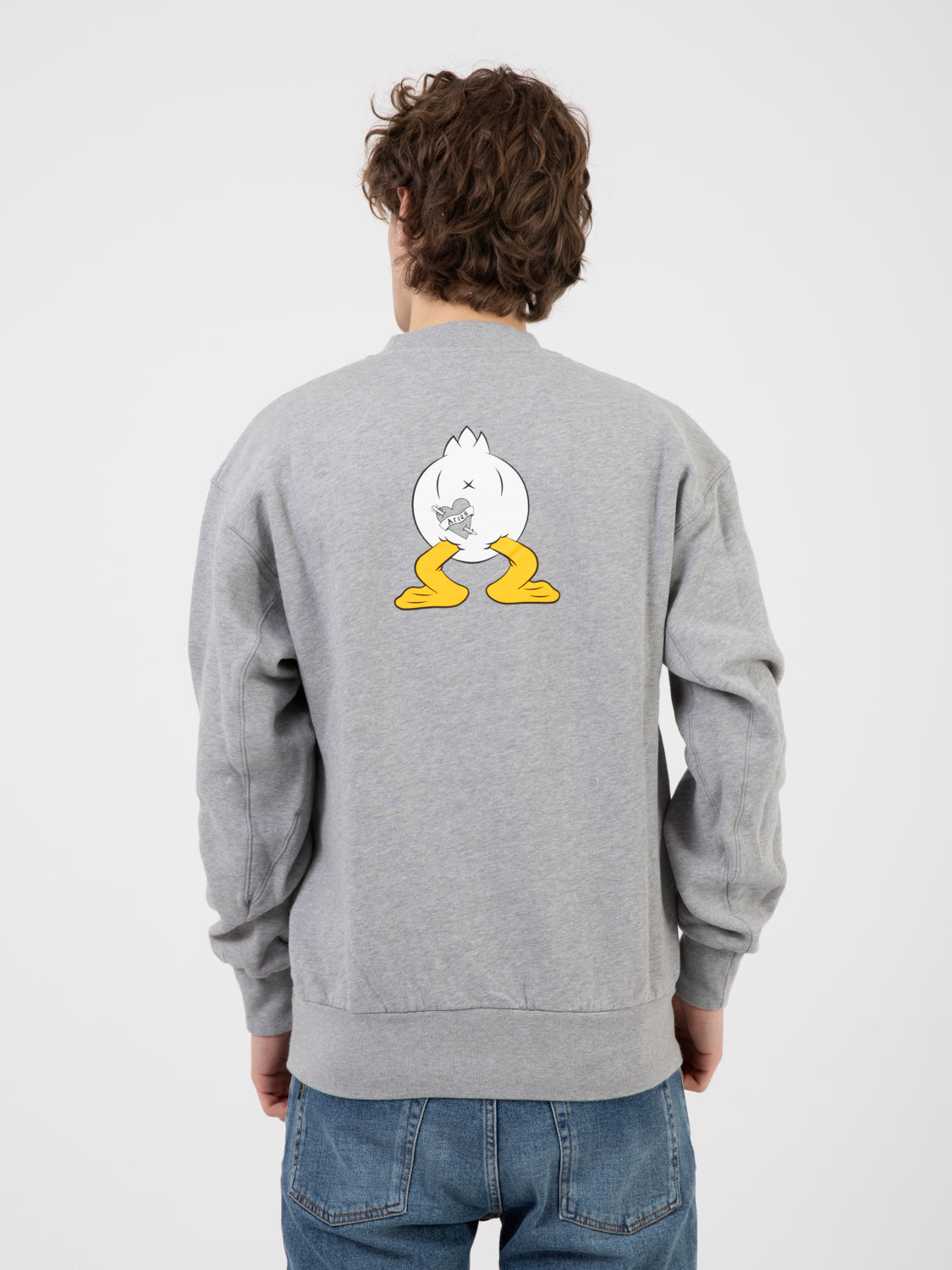 Aya Duck grey marl sweatshirt