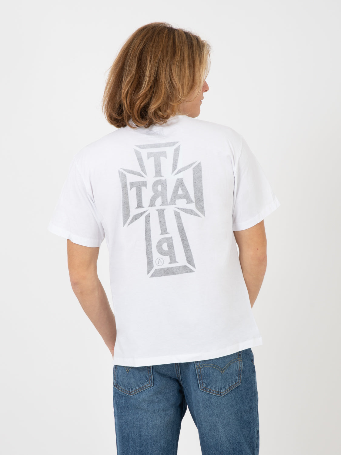 T-shirt Art trip reverse white