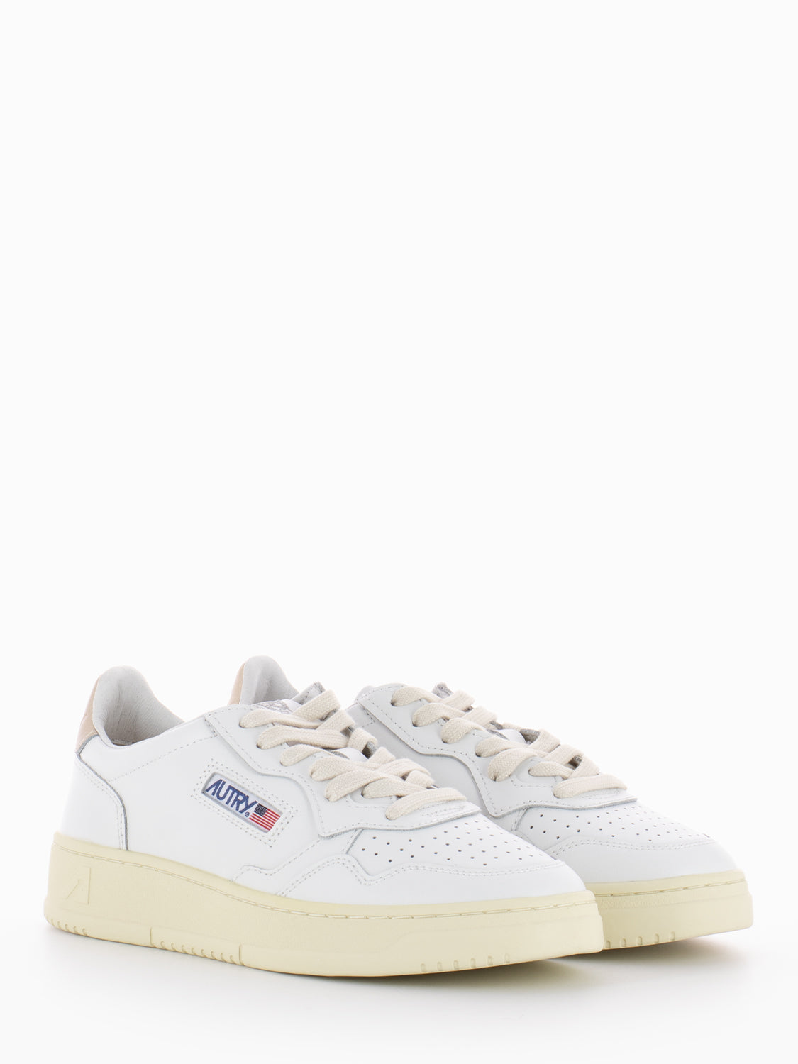 01 low leather / white leather / gold