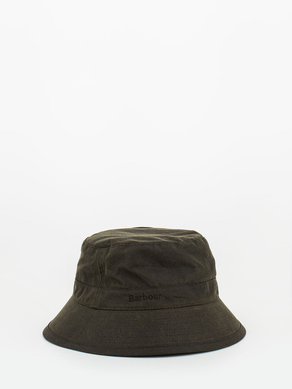 Olive waxed fisherman hat