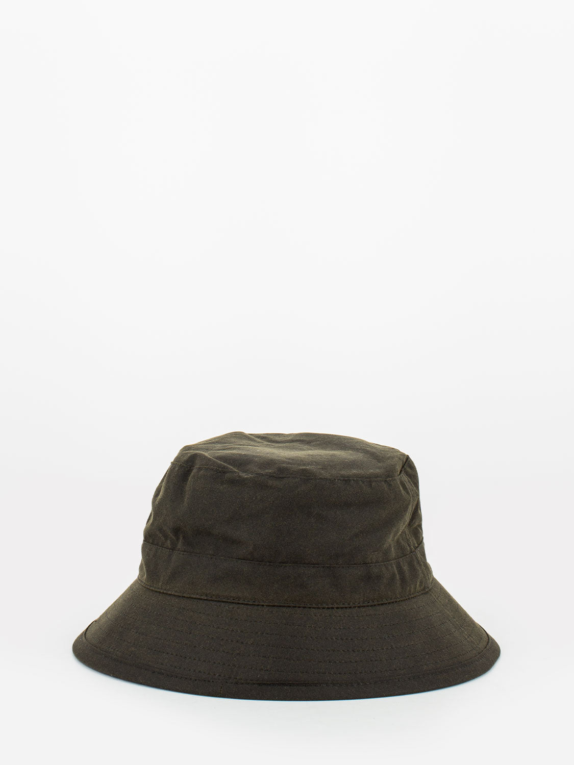 Olive waxed fisherman hat