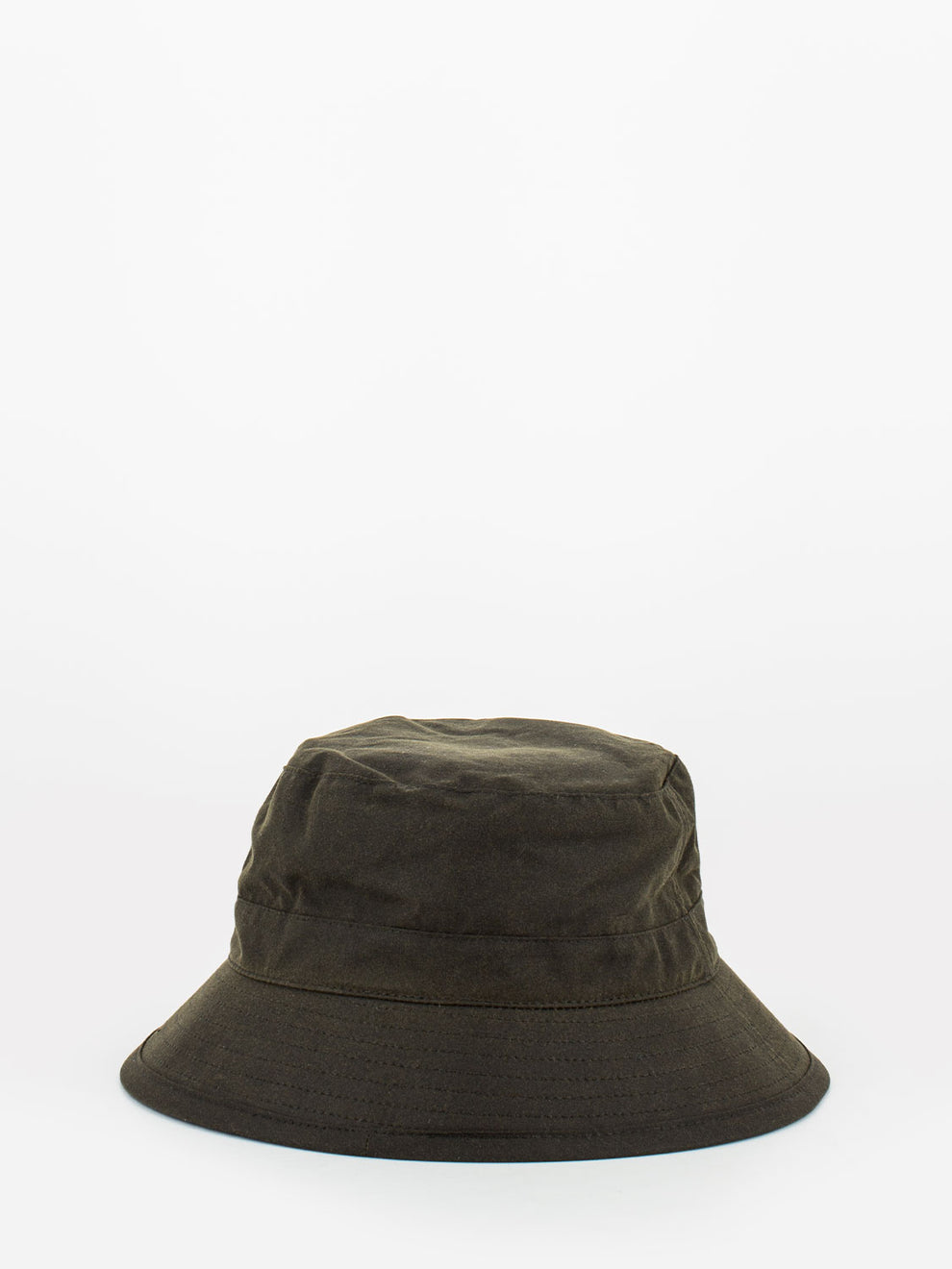 Olive waxed fisherman hat