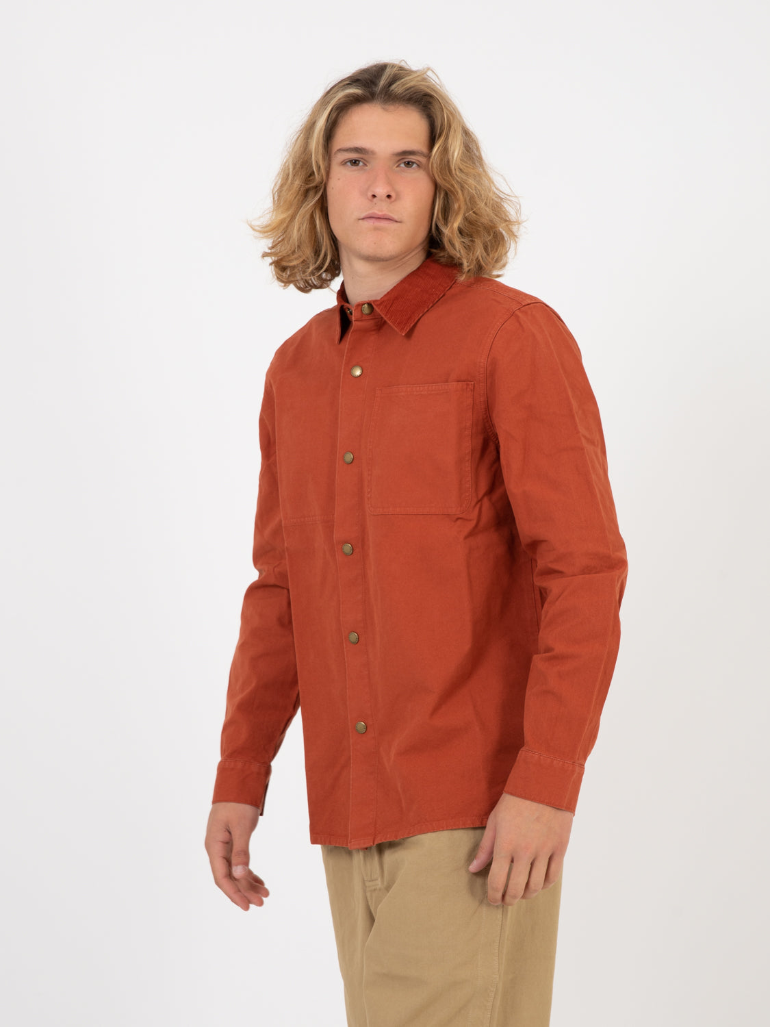 Lorenzo Overshirt rust