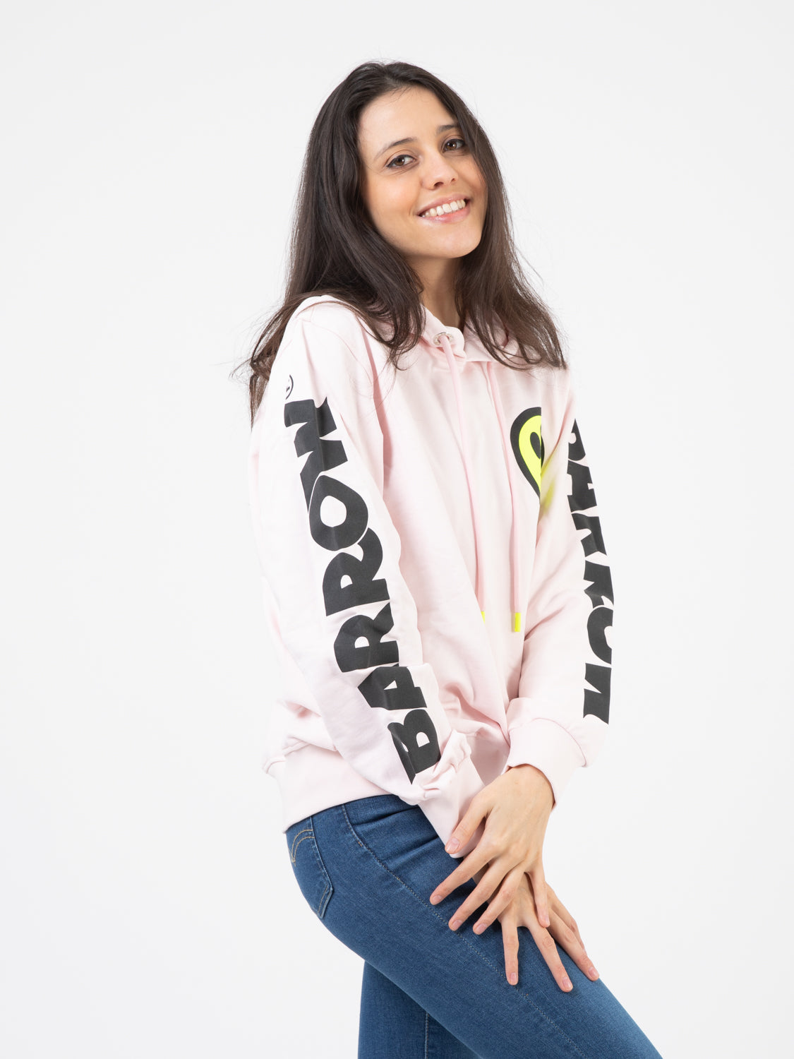 Unisex sweatshirt light pink