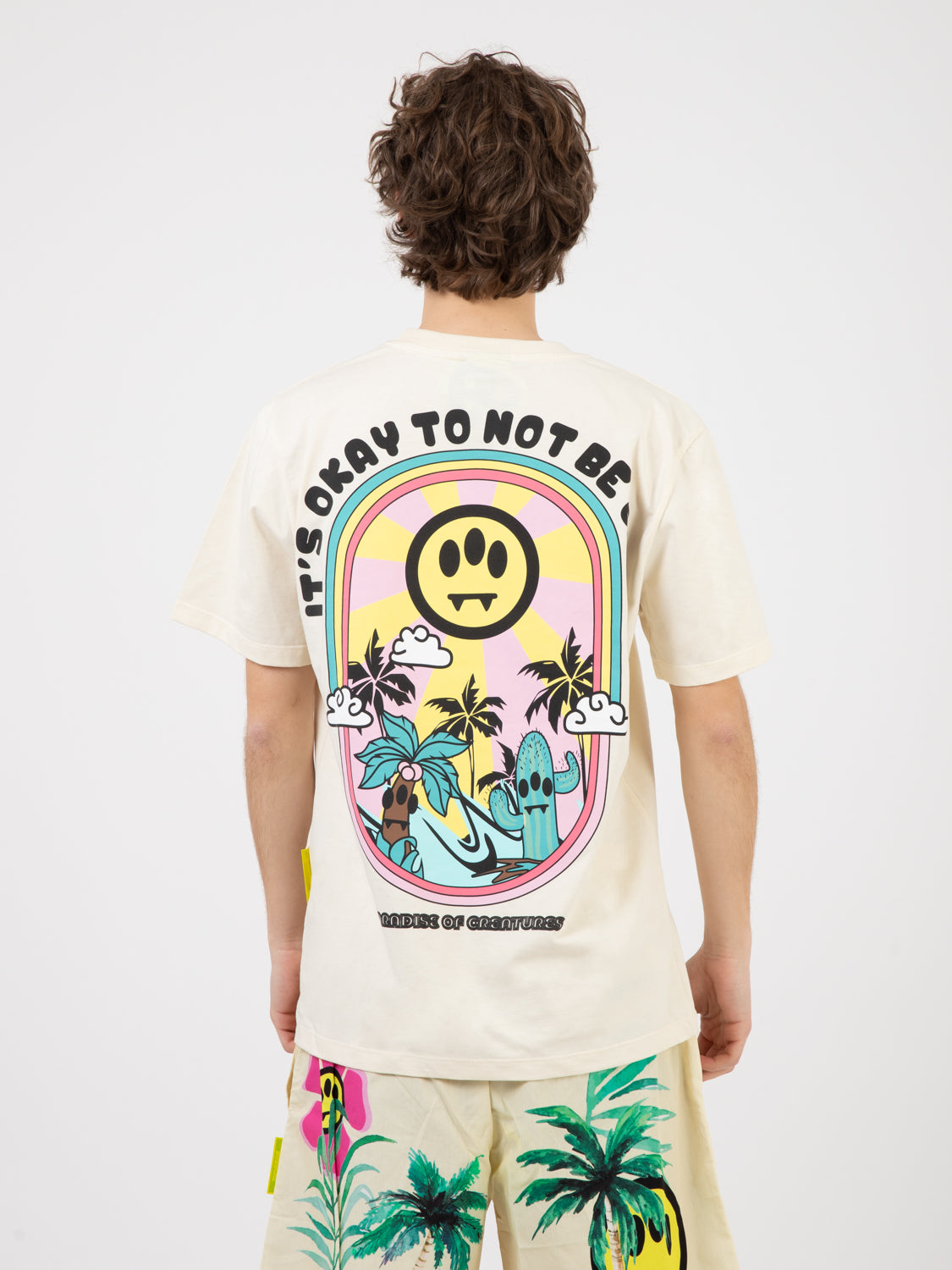 T-Shirt Unisex in Jersey butter