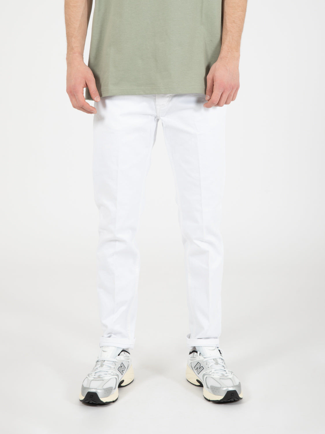 Bull Shorter Pants Optical White