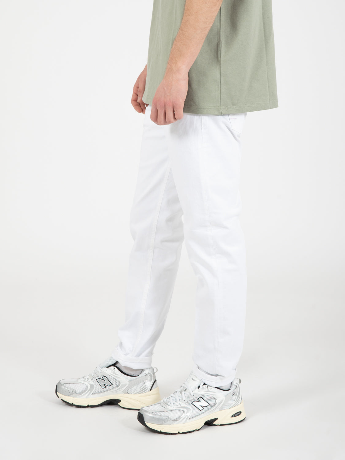 Bull Shorter Pants Optical White