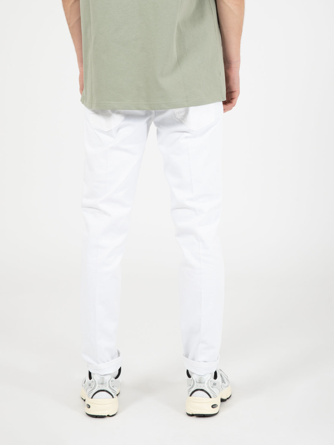 Bull Shorter Pants Optical White