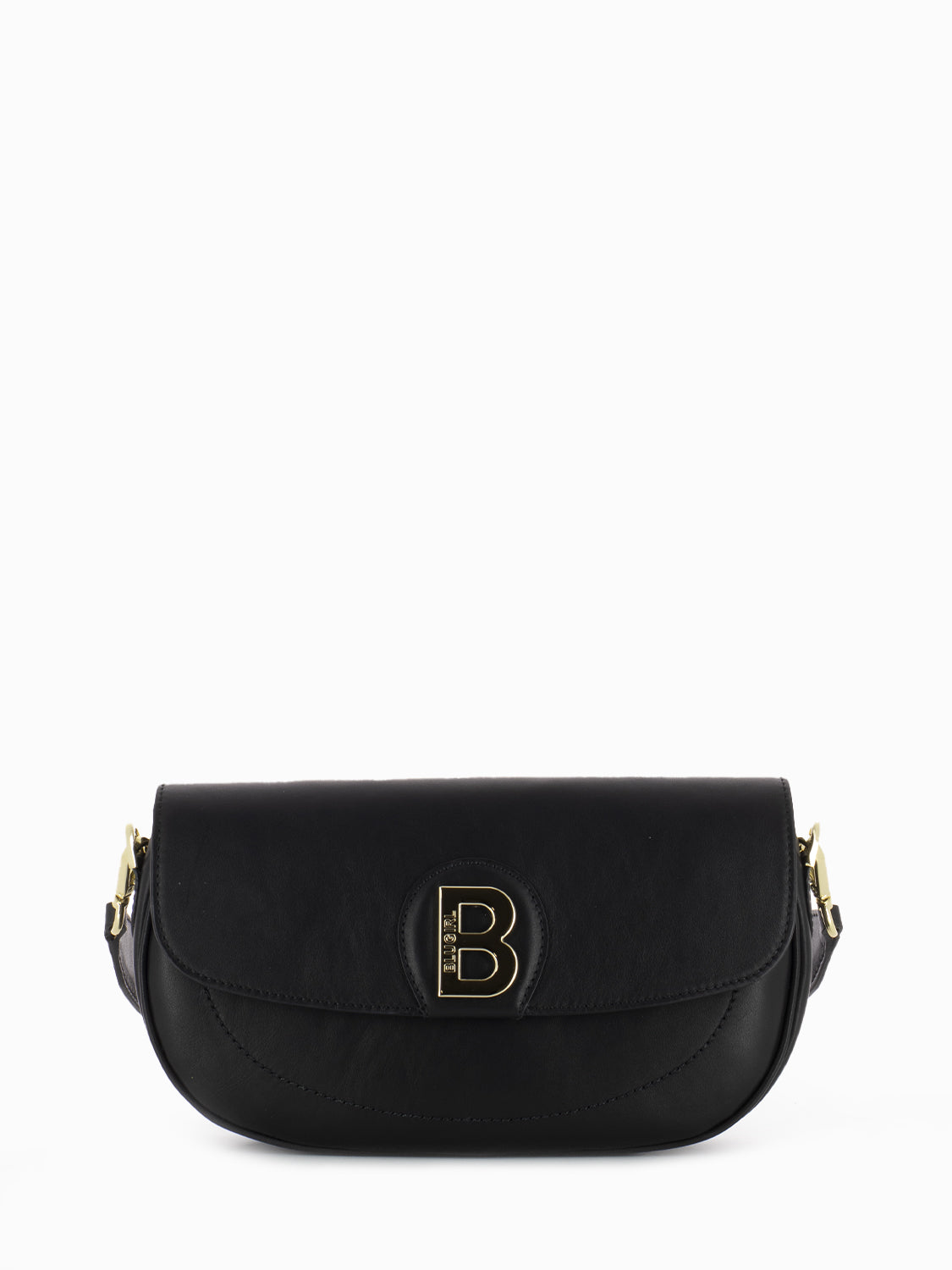 Small hobo bag with black flap