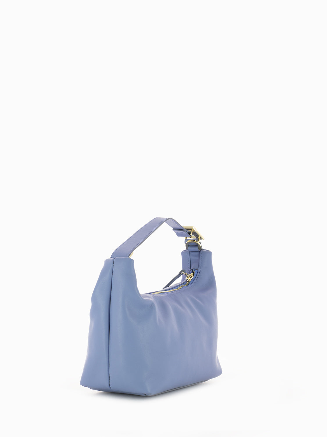 Small zip hobo bag sky