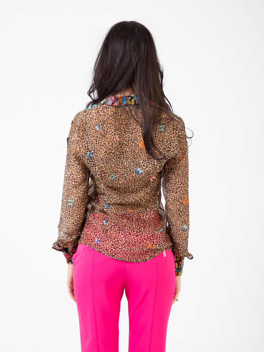 Wild Butterflies Print Shirt