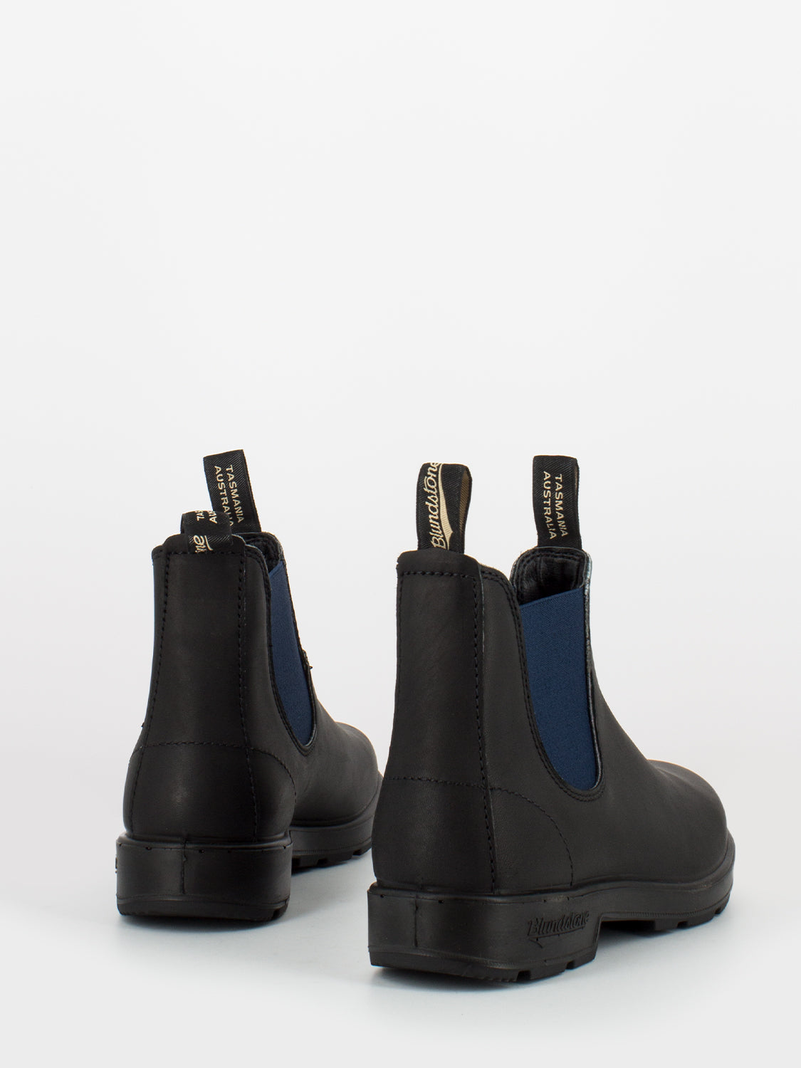 1917 coloured elastic sided boot black / navy