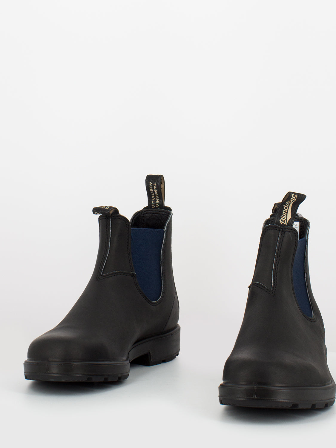 1917 coloured elastic sided boot black / navy