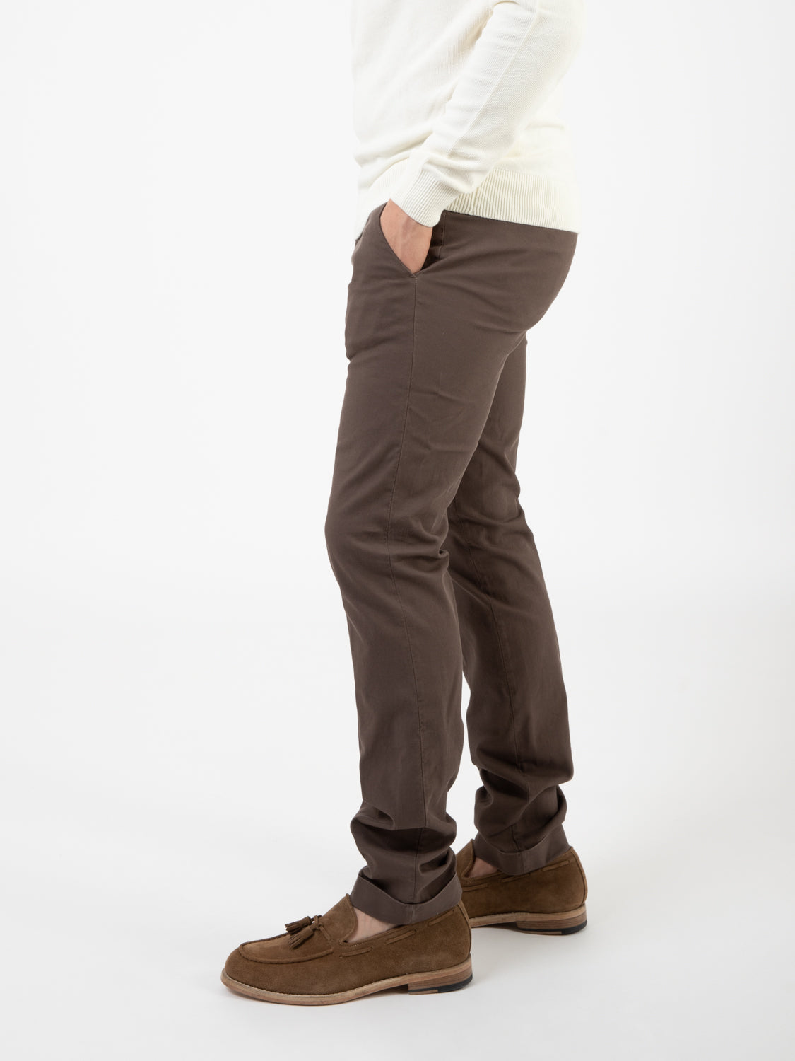 Pantaloni BG03 nido d'ape moro