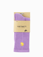 Carhartt WIP - Chase Socks violanda / gold
