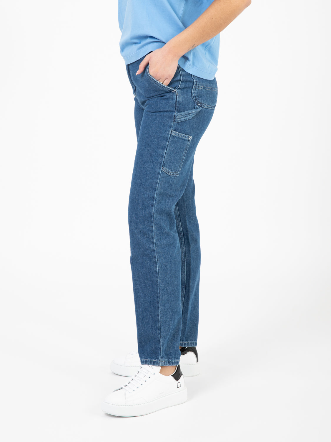 W' Pierce Pant blue stone washed