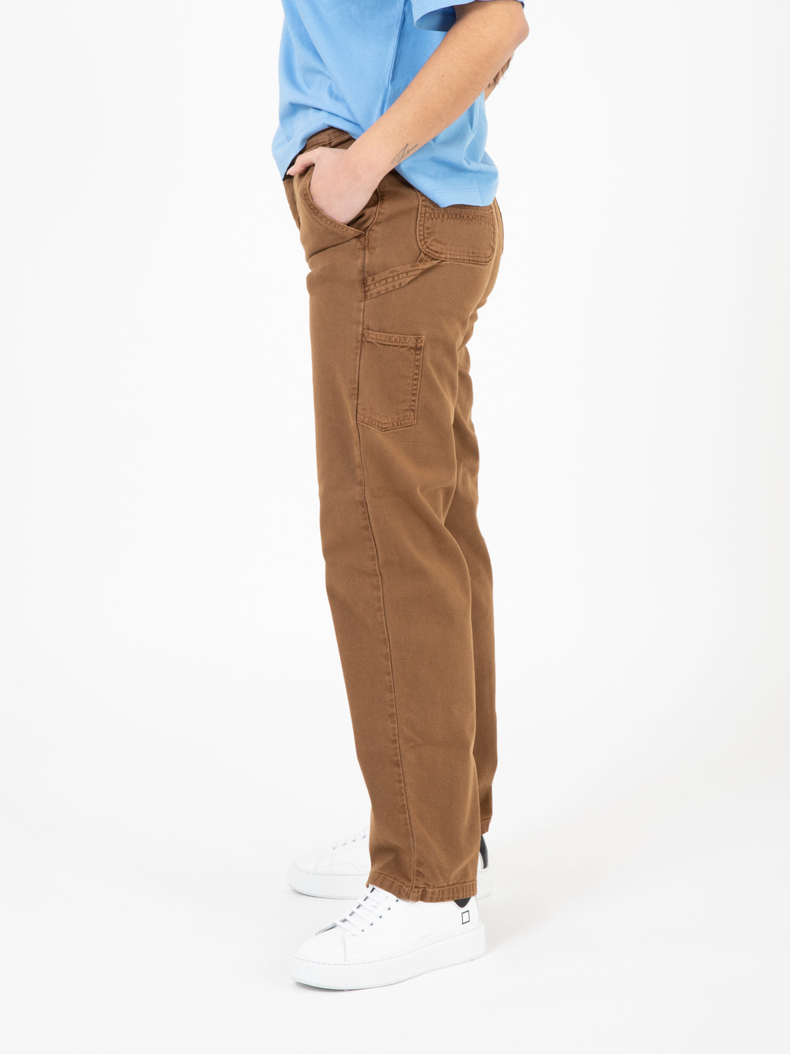 W' Pierce pant straight tamarind faded