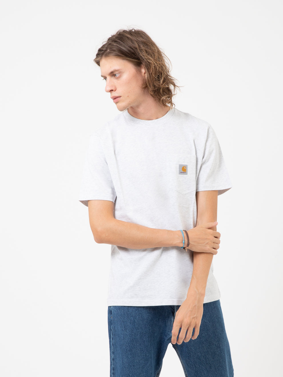 S/S Pocket T-Shirt ash heather