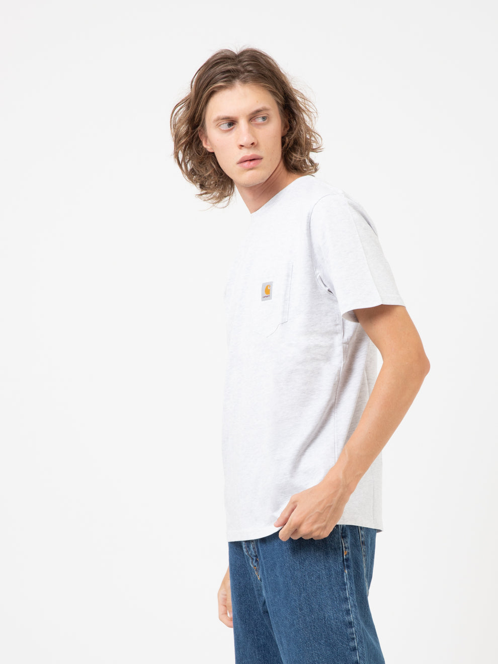 S/S Pocket T-Shirt ash heather