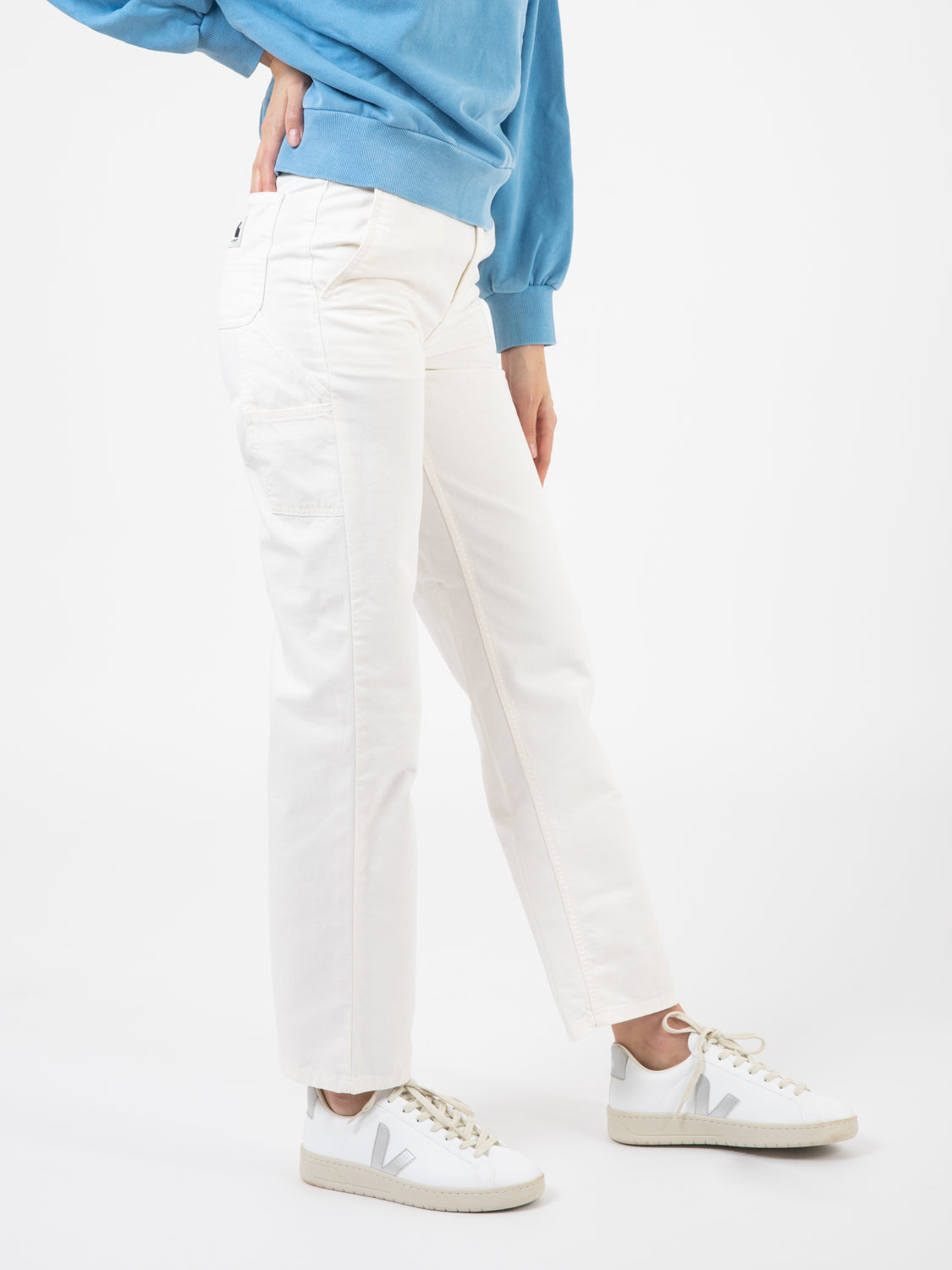 W' Pierce Pants Straight off-white rinsed