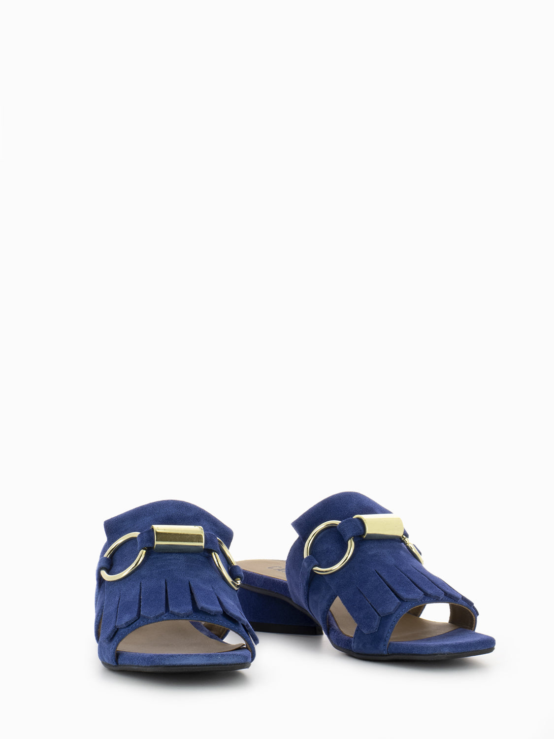 Sally Ring Slippers Navy
