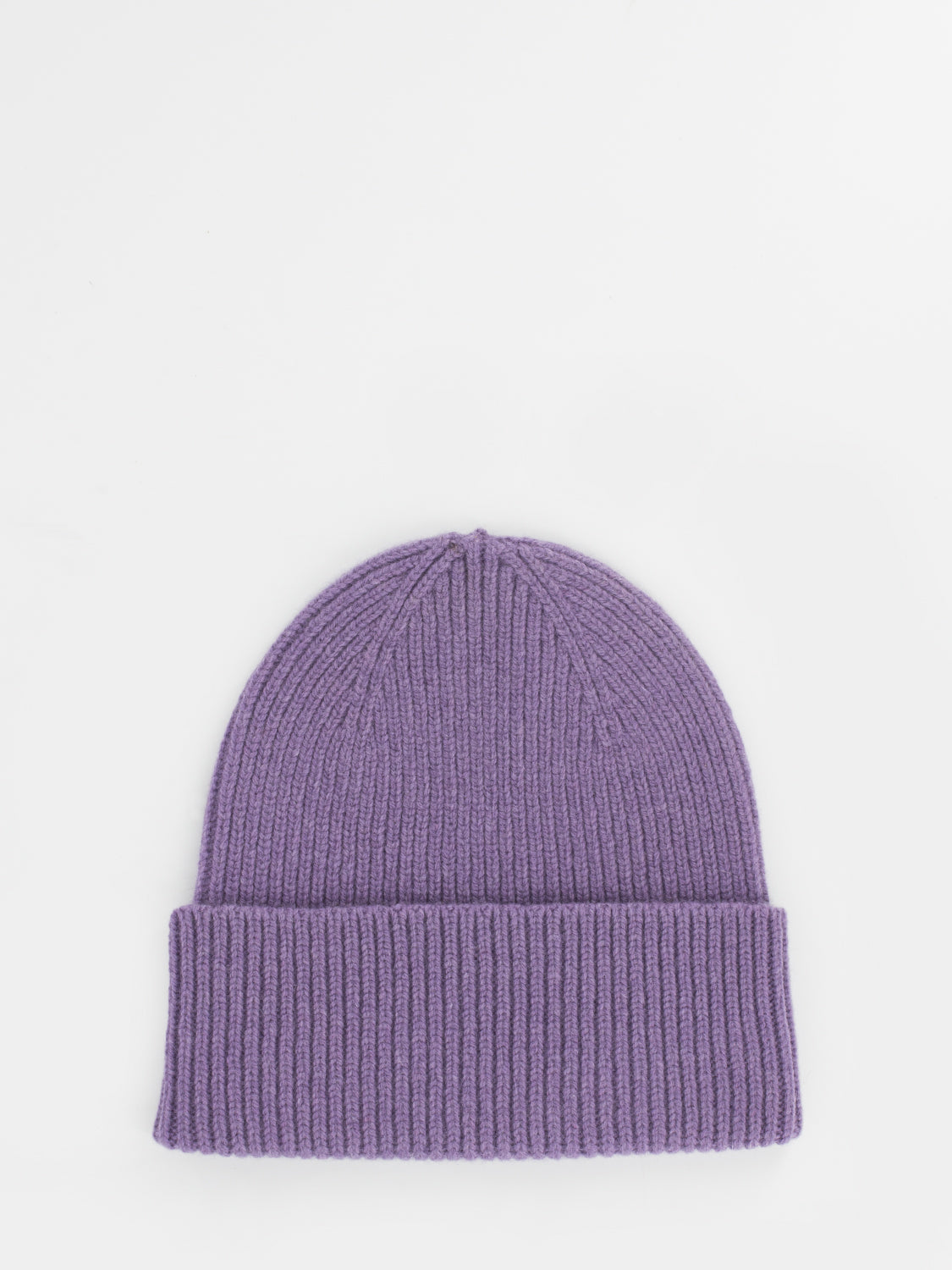 Berretto lana merino purple