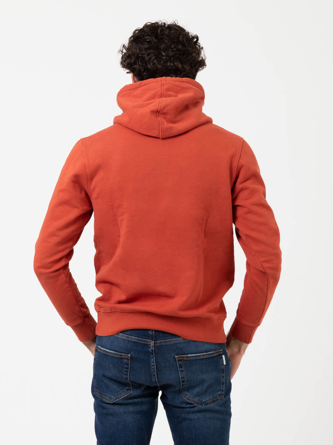 Felpa hoodie Classic Organic dark amber