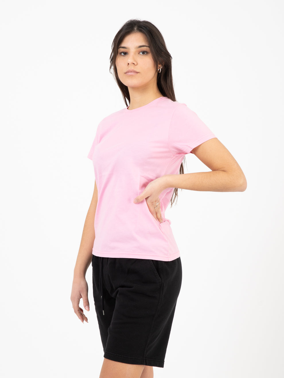T-shirt Light Organic flamingo pink