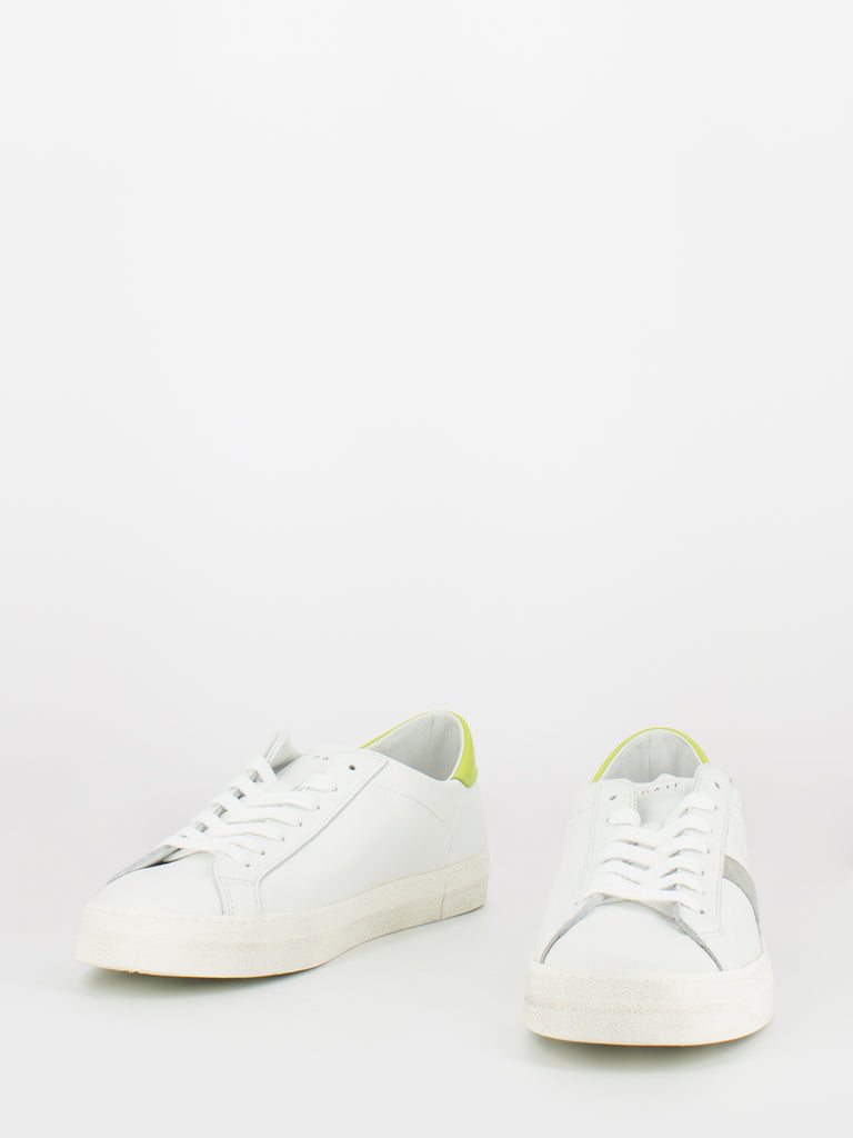 D.A.T.E. - Hill low vintage calf white / apple