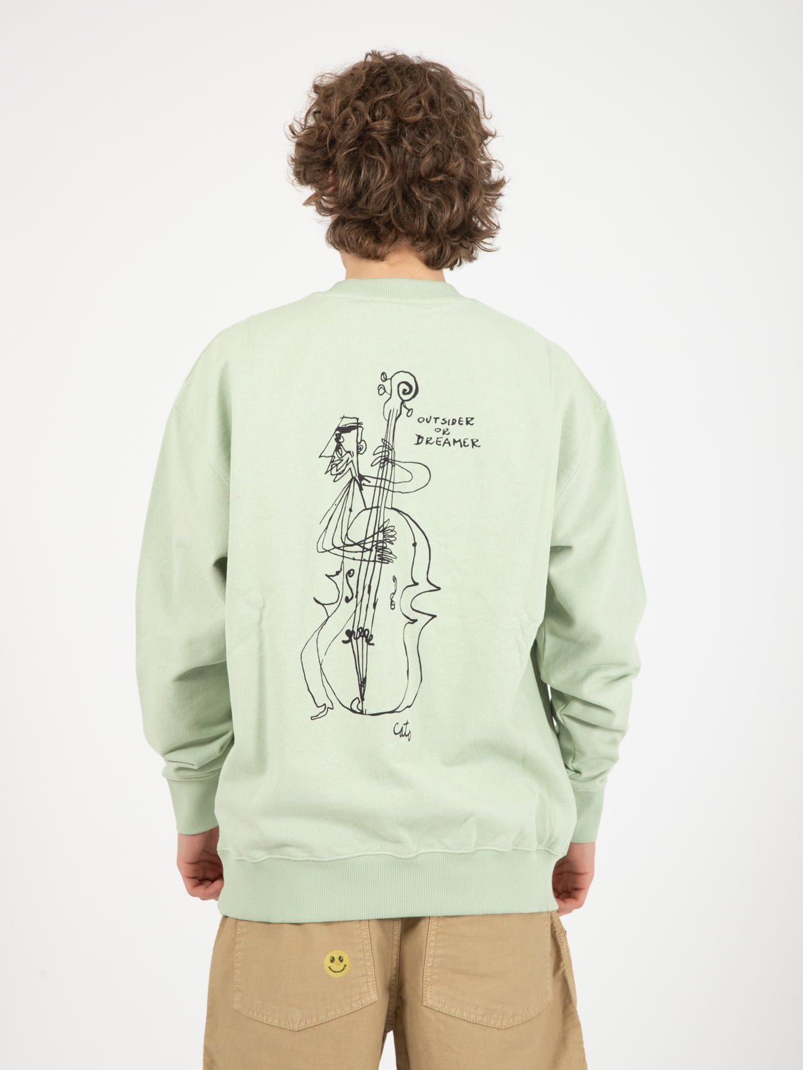 RG Cato spearmint crewneck sweatshirt