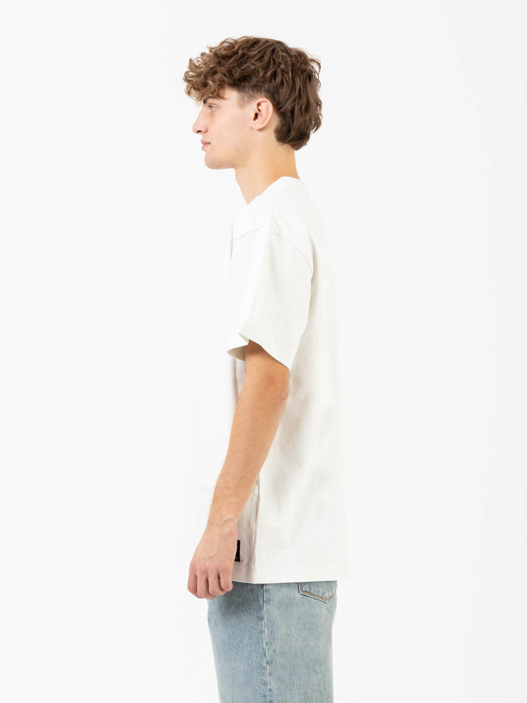 DEUS - T-shirt Plain Naval vintage white