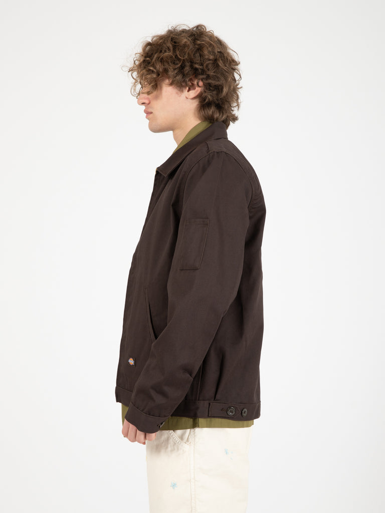 DICKIES - Giacca Eisenhower dark brown