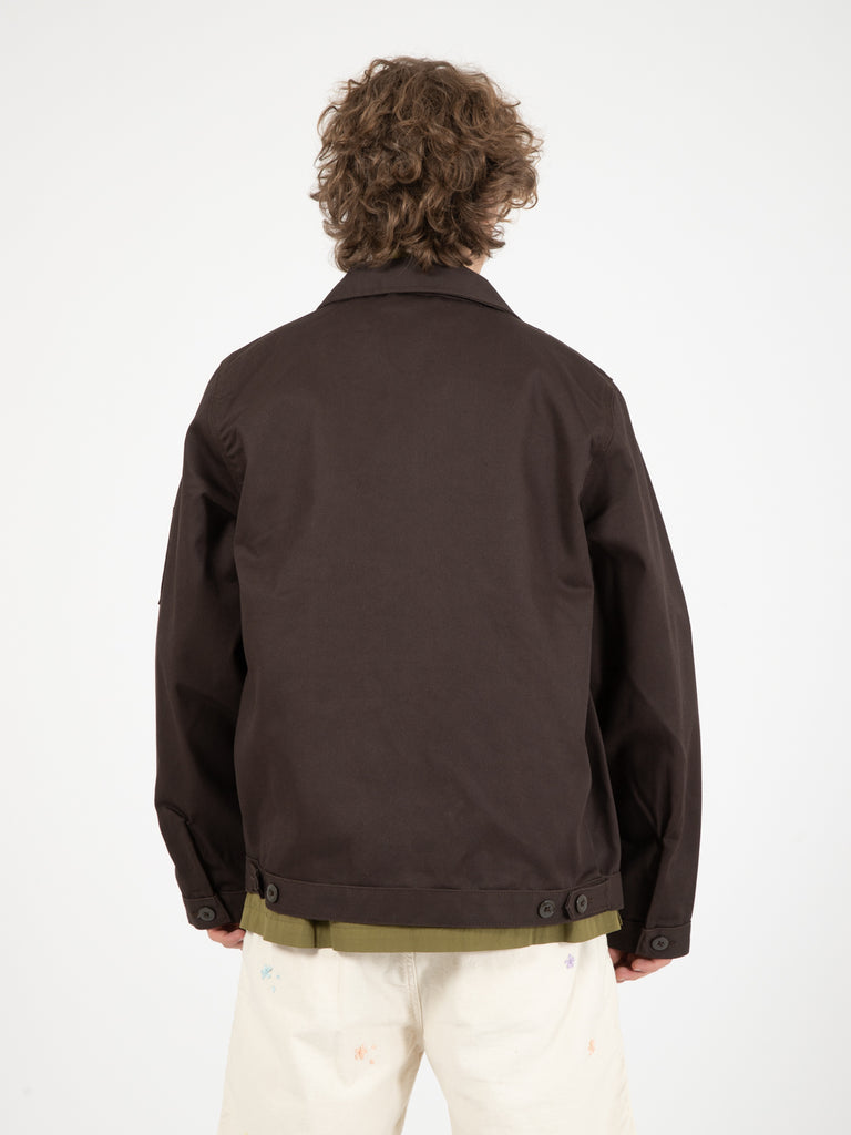 DICKIES - Giacca Eisenhower dark brown