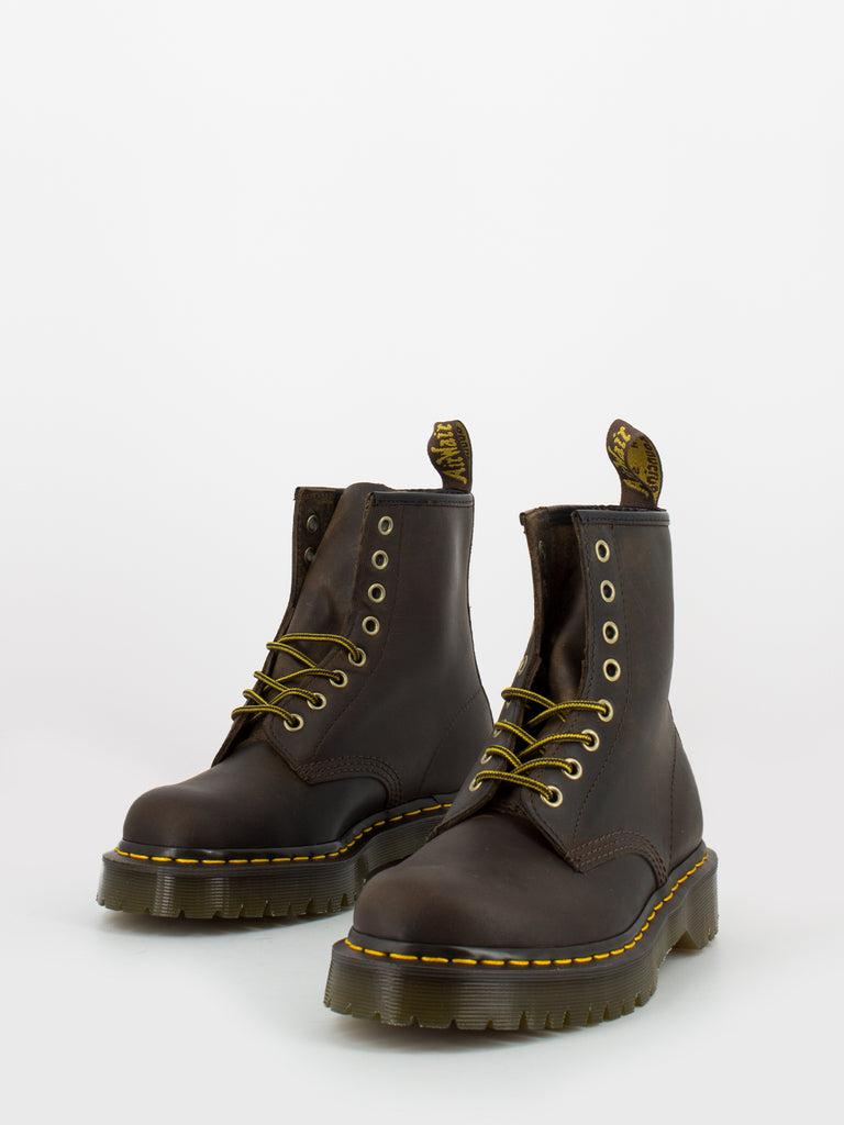 DR. MARTENS - Anfibi 1460 Bex Crazy Horse dark brown