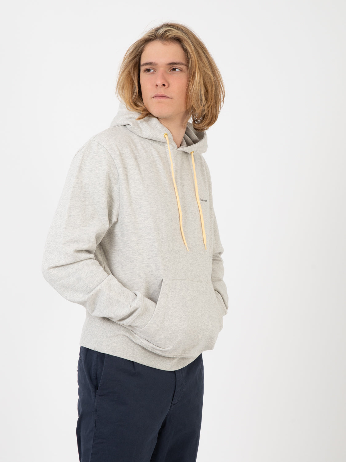 Anwen hoodie gray melange sweatshirt