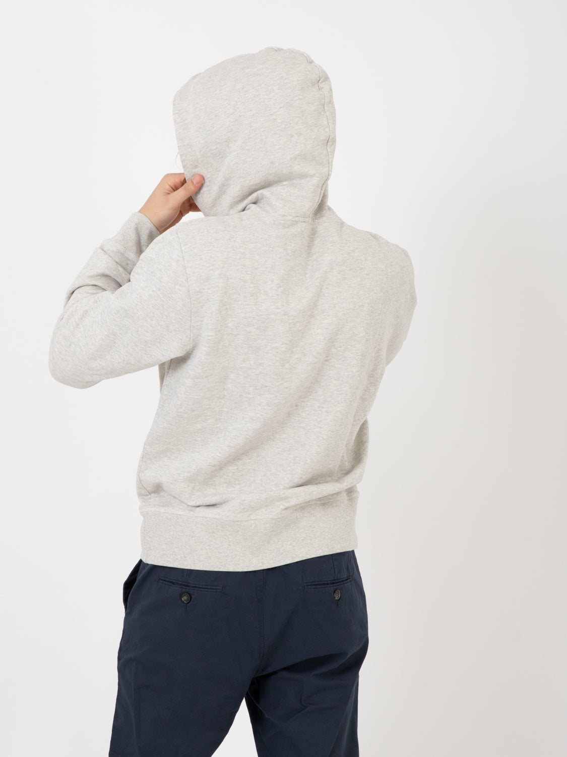 Anwen hoodie gray melange sweatshirt