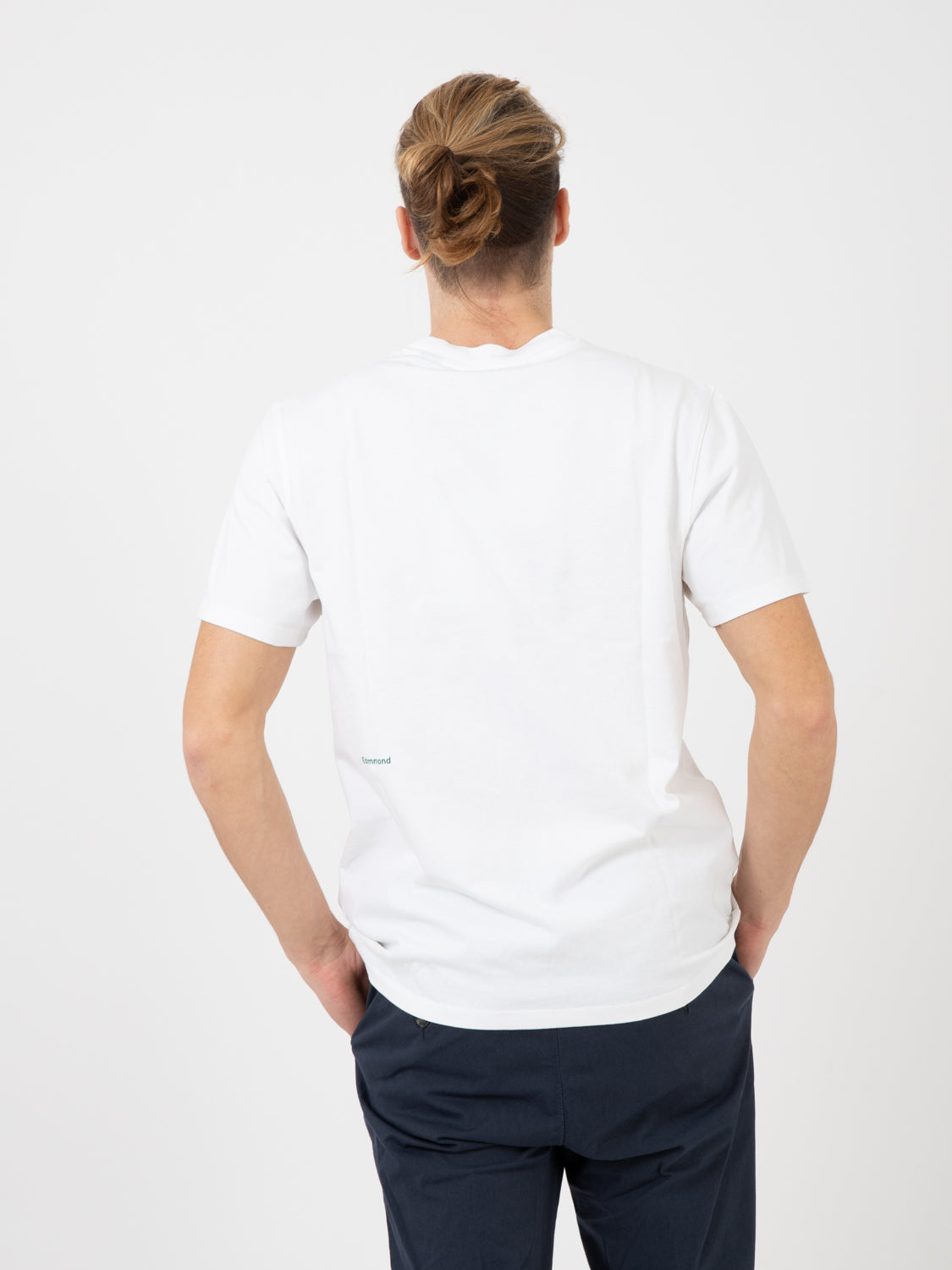 College Arch White T-Shirt