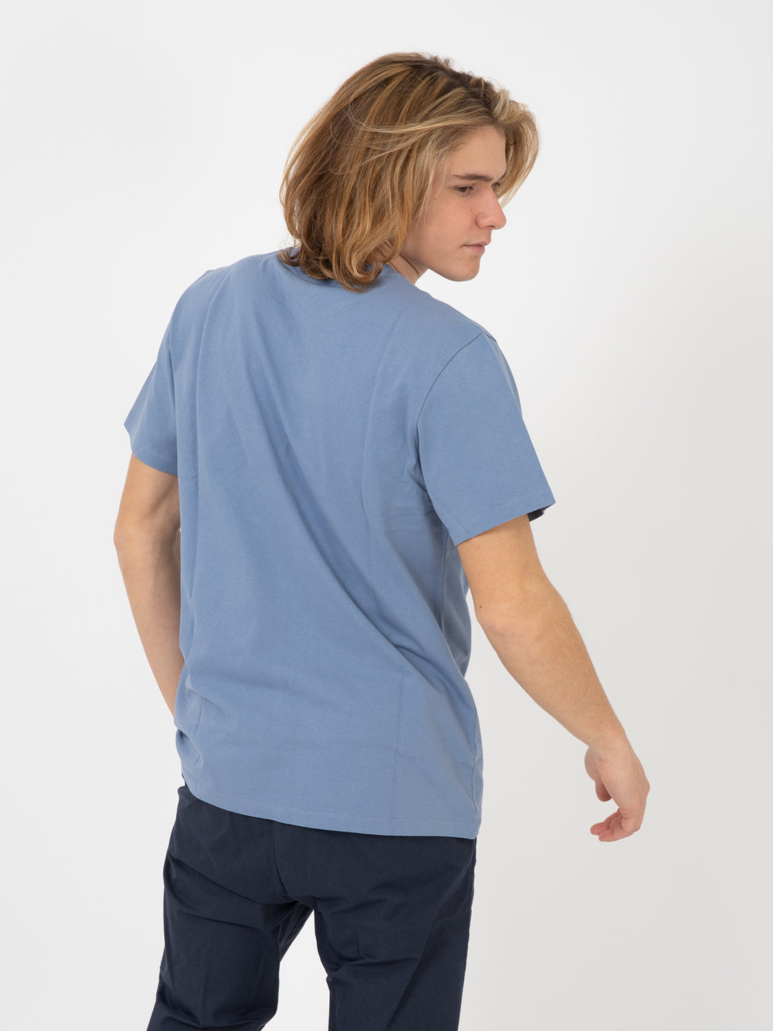 T-shirt Shelly plain steel