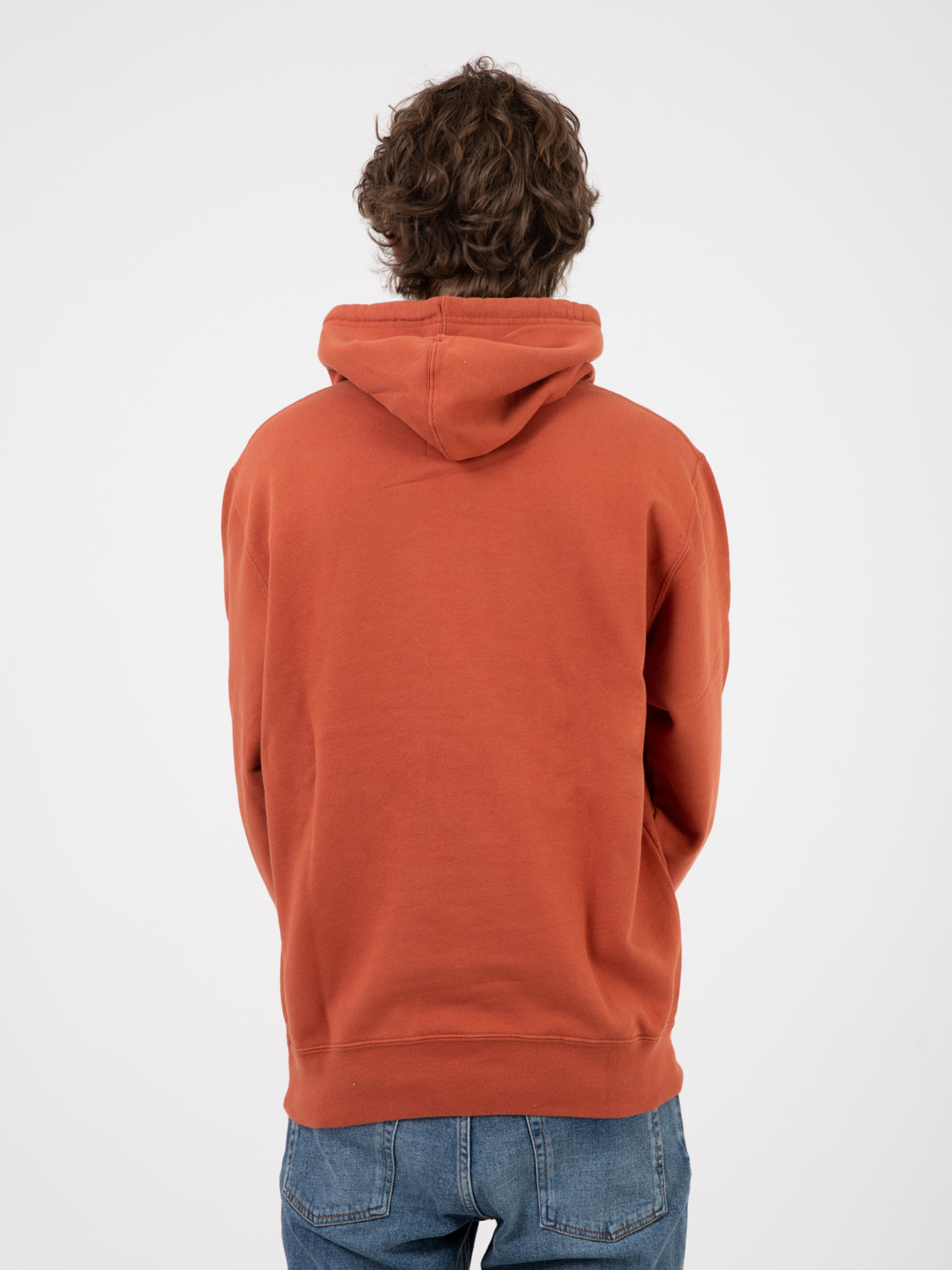 Felpa Japanese Sun Hoodie Sweat baked clay garment washed