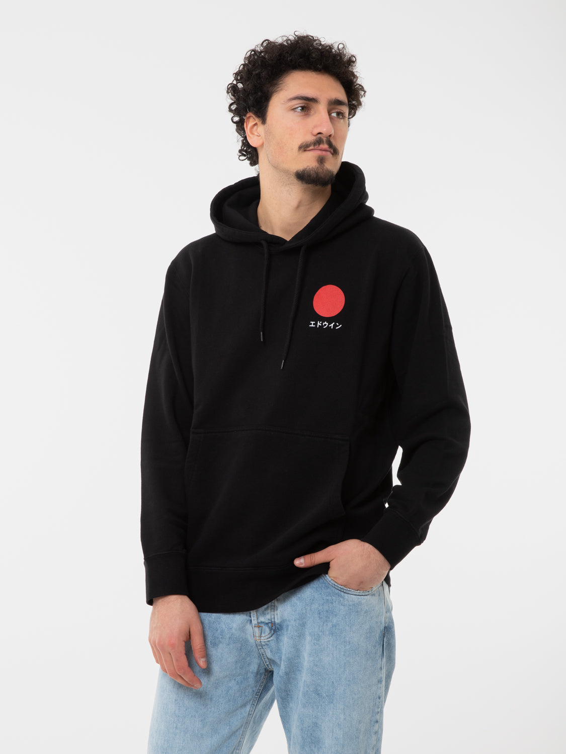 Felpa Japanese Sun Hoodie Sweat black